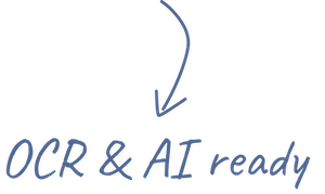 OCR & AI Ready